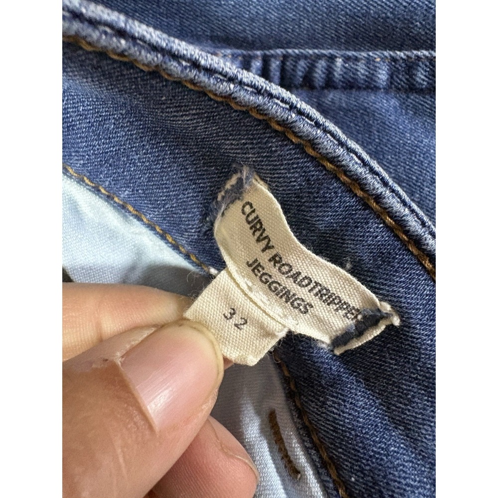 Madewell Curvy Roadtripper Jegging Jeans Women 32 Skinny Hi-Rise Preppy - Picture 4 of 12